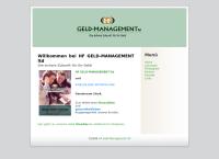 Website von HF GELD-MANAGEMENT LIMITED Niederlassung Österreich