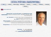 Watzek Georg Univ Prof DDr