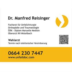 Dr. Manfred Reisinger