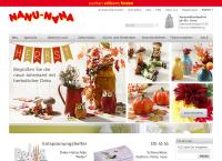 Website von Nanu-Nana Handelsgesmbh
