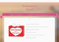 Website von Geschenke fürs Herzerl