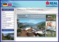 Website von Regger Real GmbH
