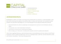 Website von PMG Capital Consulting GmbH