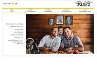 Website von Der Bäcker Ruetz GmbH