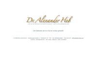Heß Alexander, Dr.