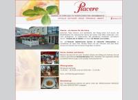 Website von Piacere Ristorante