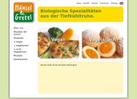 Website von Bio Tiefkühlkost GmbH