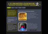 Website von J. M. Promitzer Elektronik, Inh. Josef Michael Promitzer