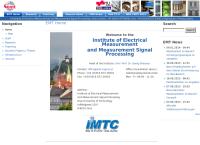 Website von Institut für Elektrische Messtechnik und Messsignalverarbeitung