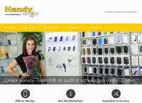 Website von Handyshop
