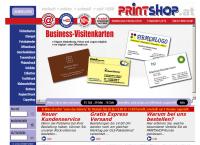 Website von PRINTSHOP