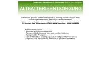 Altbatterienentsorgung Draxler, Allentsteig