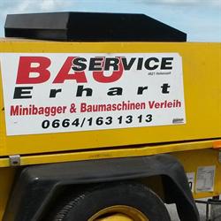 Bauservice Erhart Minibaggerverleih