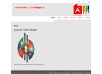 Website von Atelier 22 Glaskunst f Haus und Garten-Hattinger Edith, Krumpendorf am Wörther See