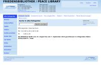 Bibliothek d Österr Studienzentrums f Frieden u Konfliktlösung, Stadtschlaining