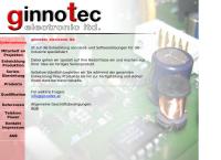 Website von Ginnotec Electronic Ltd, Langegg bei Graz