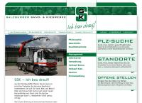 Website von Salzburger Sand- & Kieswerke - Kieswerk Saalfelden