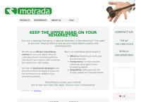 Website von Motrada Handels GmbH, Wien