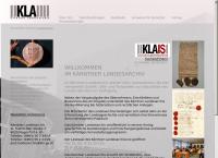 Website von Landesarchiv Kärnten, Klagenfurt am Wörthersee