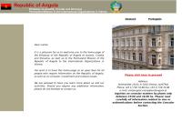 Website von Botschaft der Republik Angola, Wien