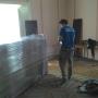 beim Verpacken