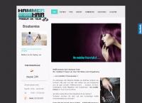 Website von Hammer Hair - Mobiler Friseur on Tour