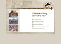 Website von Holzbau  Zultner