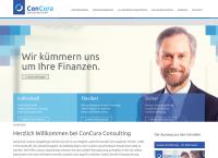 Website von Concura Consulting GmbH