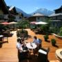Dachterrasse des Hotels Neue Post
