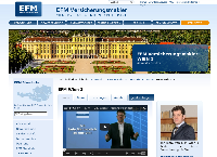 Website von EFM Wien 3