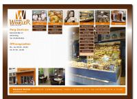 Website von Bäckerei Winkler