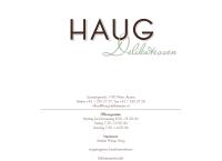 Website von Delikatessen Haug e.U.