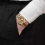Luxuriöse Rolex Day-Date Gelbgold Herrenuhr mit Diamant-Lünette, goldfarbenem Zifferblatt, President-Armband und Automatikwerk – ikonische Uhr mit höchster Präzision und unverwechselbarem Prestige.