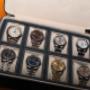 Rolex Datejust Kollektion in einer Box – acht exklusive Modelle in Edelstahl, Rolesor und Bicolor mit verschiedenen Zifferblättern, Automatikwerk und Jubilé-Armband, klassische Luxusuhren mit zeitloser Eleganz und höchster Präzision.