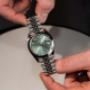 Rolex Datejust Herrenuhr mit grünem Zifferblatt, Jubilé-Armband aus Edelstahl und Automatikwerk – luxuriöse Armbanduhr mit Datumsanzeige, höchster Schweizer Präzision und zeitlosem Design für elegante Ansprüche.