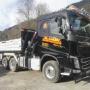 Berger GmbH - Lkw Volvo 3-Achs mit Kipper und Kran