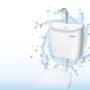 Spülkasten mit Waschbecken