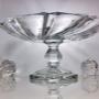 Grosse Tortenplatte aus Glas Grosse Tortenplatte aus Glas
