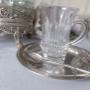 Edle Kaffeetasse aus Glas für Hotels & Bistros Edle Kaffeetasse aus Glas für Hotels & Bistros