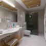 Badezimmerin der Ferienwohnung Harmonie im Appartementhaus Schedererhaus Badezimmerin der Ferienwohnung Harmonie im Appartementhaus Schedererhaus