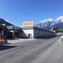 OBI Markt Bischofshofen Eingang Molkereistraße & Einfahrt Tiefgarage OBI Markt Bischofshofen Eingang Molkereistraße & Einfahrt Tiefgarage