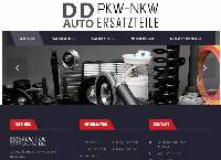 Website von DD LKW Fahrzeugteile