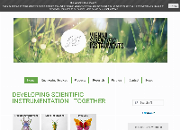 Website von Vienna Scientific Instruments GmbH