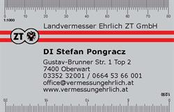 Landvermesser Ehrlich ZT GmbH - DI Stefan Pongracz