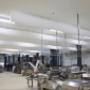 Bäckerei, textile zugfreie Zulufteinbringung Bäckerei, textile zugfreie Zulufteinbringung