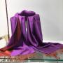 SATIN-Schal/Stola  100 % SEIDE