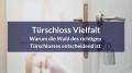 Die faszinierende Welt der Türschloss Arten  Unsere alltäglichen Helden