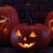Kürbisschniten-Halloween