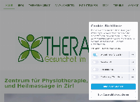 Website von Therapie Zirl
