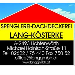 Lang GesmbH Spenglerei-Dachdeckerei